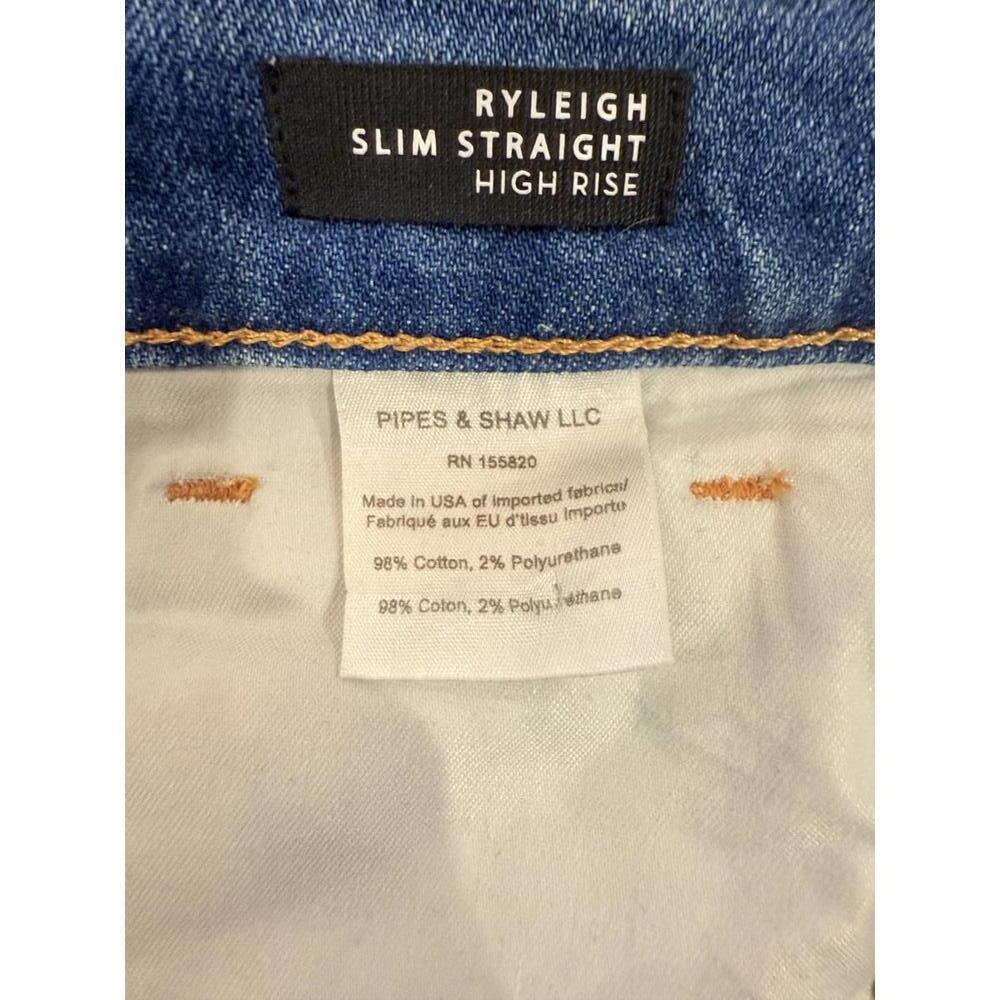 VERONICA BEARD Ryleigh Slim Straight High Rise EUC - Picture 5 of 12